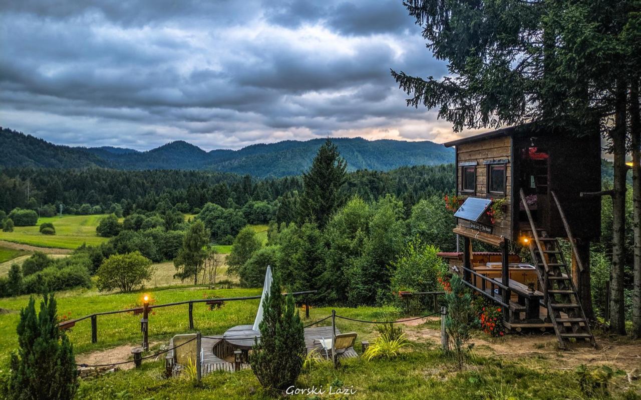 Trsce Tree House Gorski Lazi מראה חיצוני תמונה
